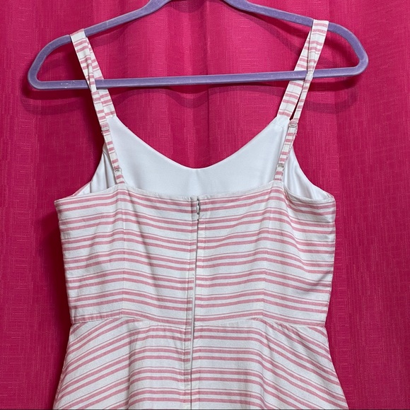 JUN & IVY PINK STRIPE RETRO SUNDRESS SIZE S - Picture 5 of 10